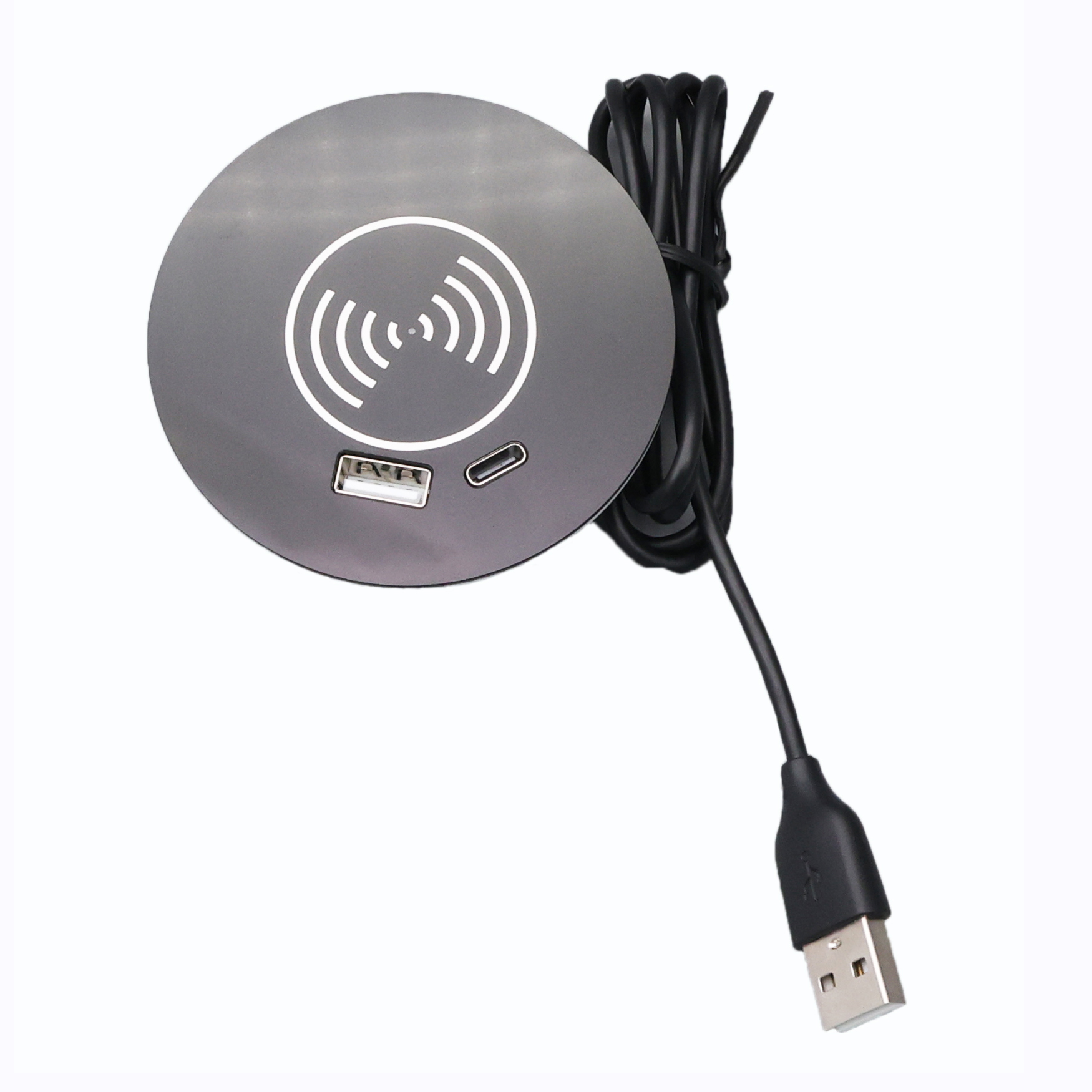 國標(biāo)三合一無線充插座